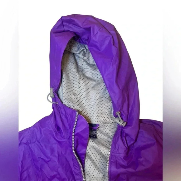 JMU Vintage Purple Full Zip Rain Jacket James Madison University Football Coat - Picture 11 of 15